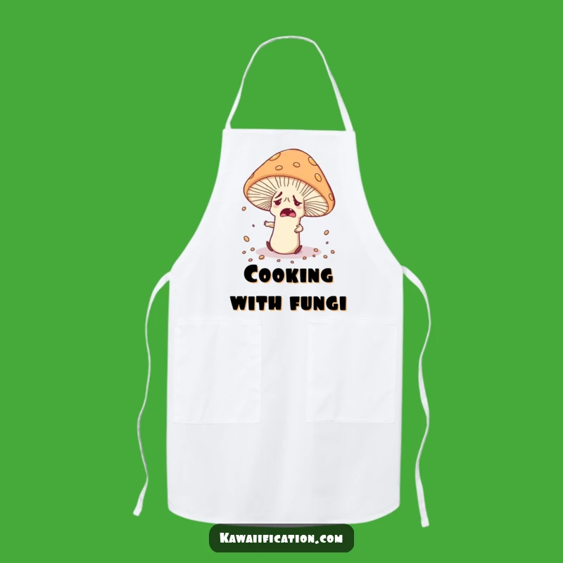 Cook With Giggles: Funny Mushroom Apron - Spore Scatter Fun, Ideal Funny Gift