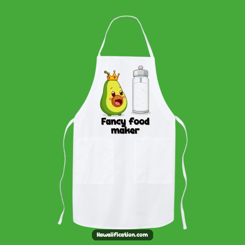 Funny Avocado Crown Salt Surprise Apron A Hilarious And Stylish Kitchen Gadget