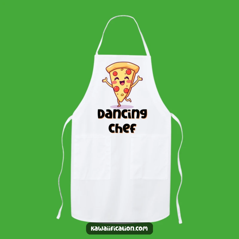 Funny Dancing Pizza Apron: Cook with Cheesy Enthusiasm