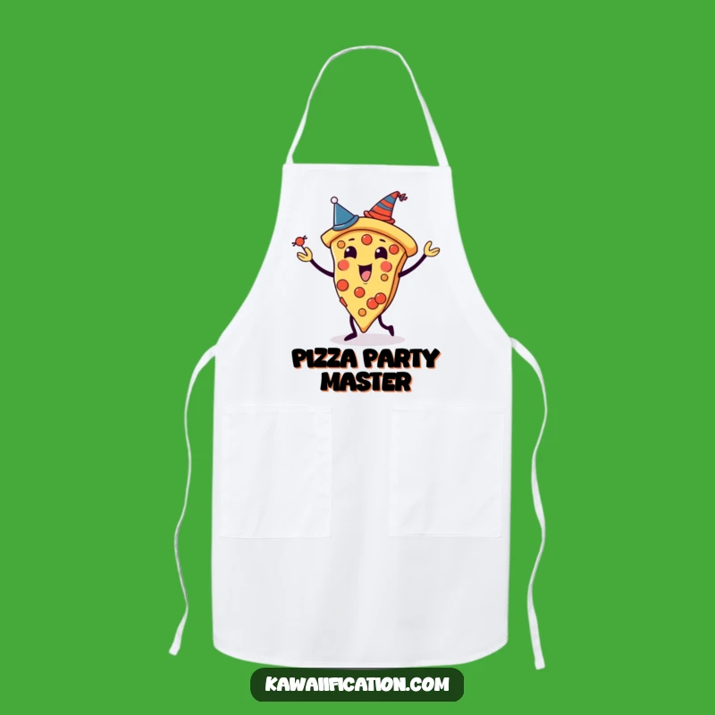 Funny Pizza Juggling Apron: Hilarious Kitchen Wear for Party Chefs