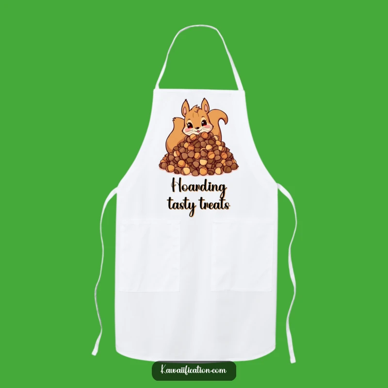 Funny Squirrel Acorn Apron: Hoarding Chef Wear, Ideal Funny Gift for Cooks