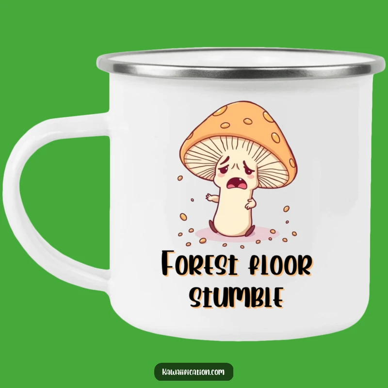 Wilderness Wanderings: Funny Mushroom Camping Mug - Spore Scatter, Perfect Funny Gift