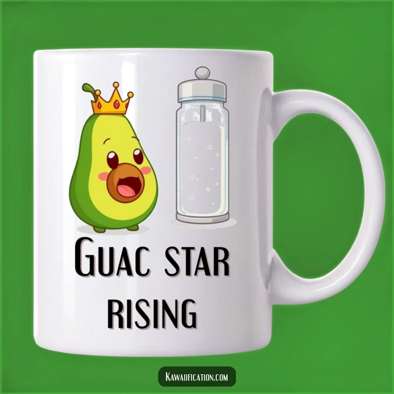 Funny Avocado Crown Salt Surprise Mug A Hilarious And Quirky Gift For Foodies