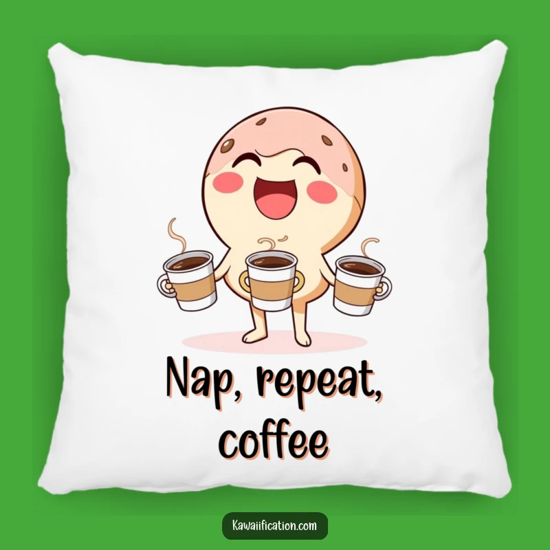 Funny Donut Juggling Pillow: Comfy & Sweet Accent