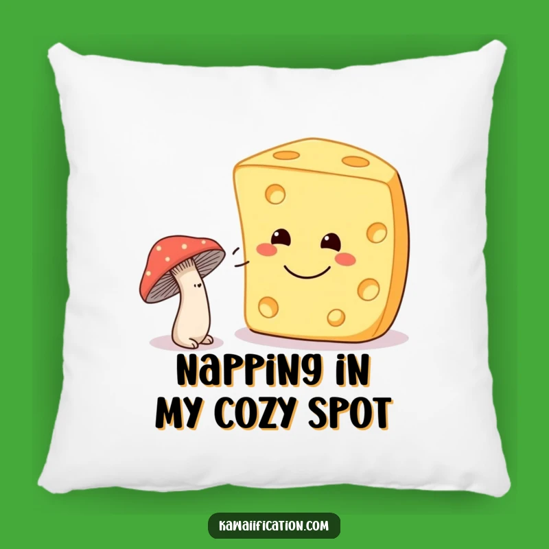 Funny Shy Mushroom Pillow: Comfy Cuteness and Gentle Humor
