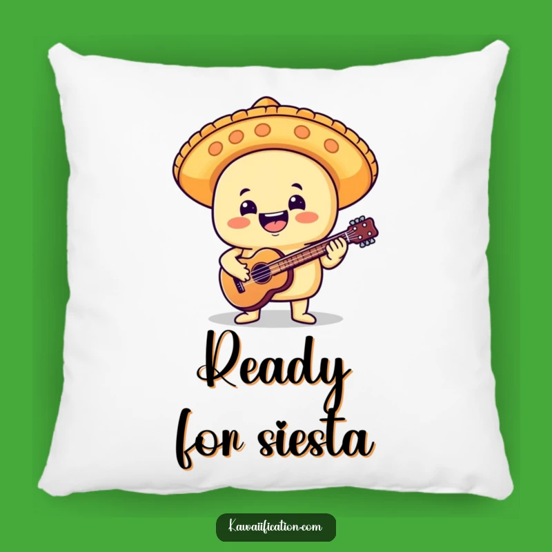 Funny Taco Mariachi Pillow: Comfy Fiesta Decor, Excellent Humorous Gift Choice