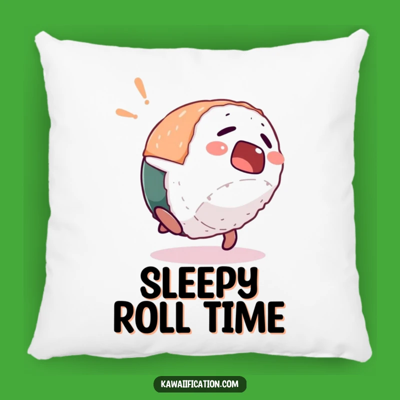Funny Sushi Backflip Pillow: Cozy Comfort with a Hilarious Surprise Design