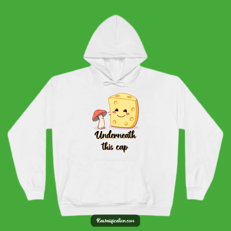 Cozy Funny Shy Mushroom Hoodie: Warmth and Whimsical Humor