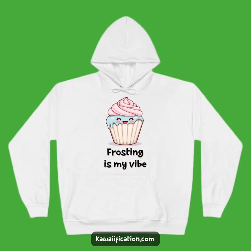 Funny Cupcake Dripping Hoodie: Cozy Sweetness, Great Funny Gift