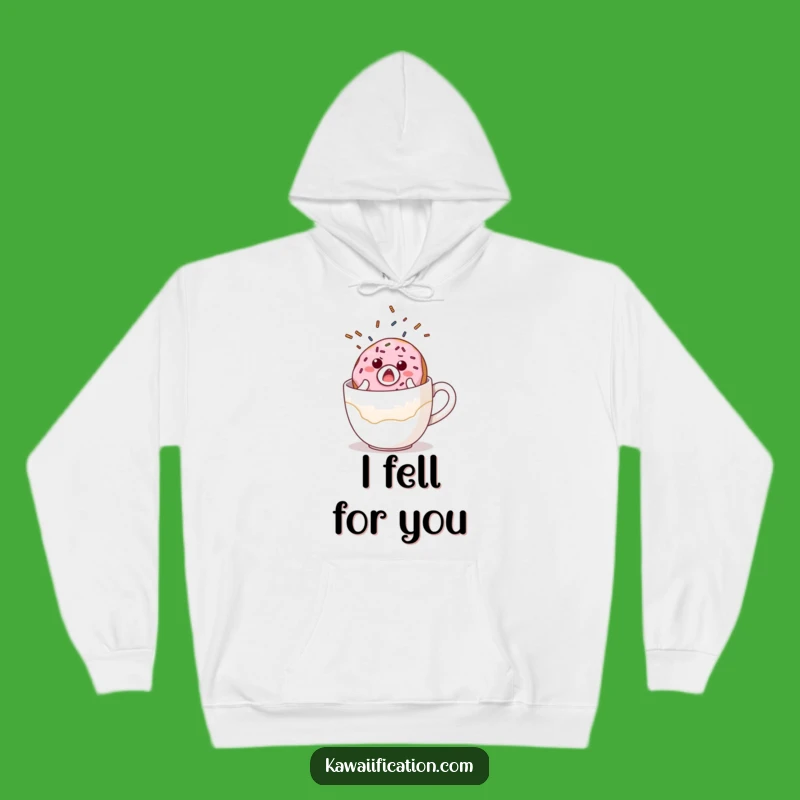 Funny Donut Coffee Fall Hoodie: Cozy Comfort, Hilarious Breakfast Gift