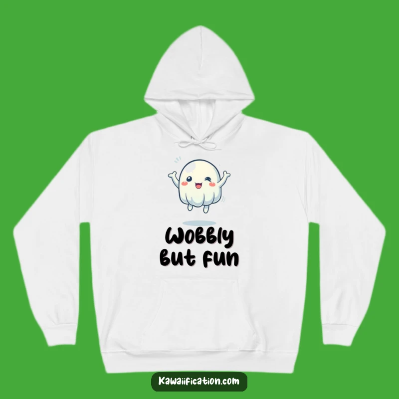 Funny Wobbly Jelly Hoodie: Cozy Up with This Energetic and Humorous Sweatshirt