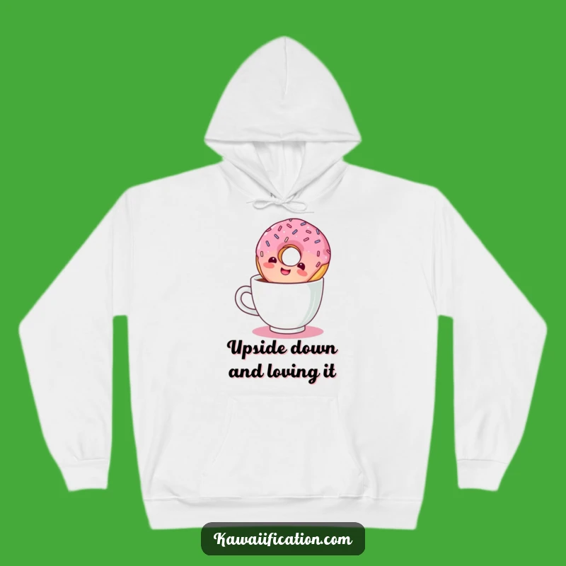 Cozy Funny Giggling Donut Hoodie: Embrace Warmth and Laughter All Day
