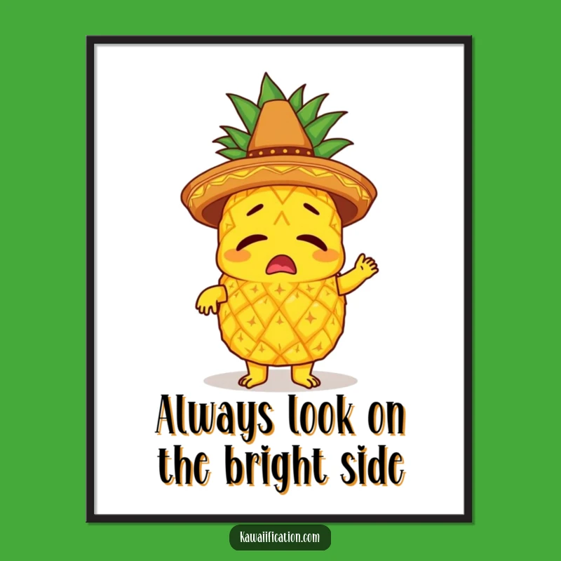 Free Printable Pineapple Limbo Wall Art Downloadable Decor