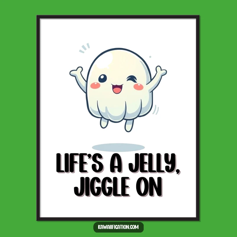 Free Printable Wobbly Jelly Wall Art: Energetic Downloadable Decor for a Fun-Filled Room