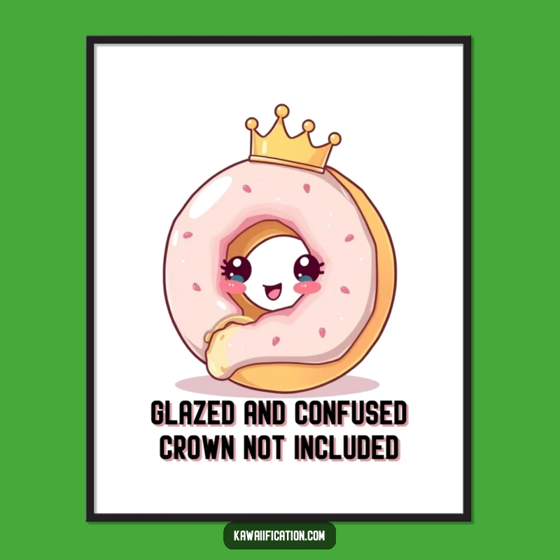 Free Printable Wall Art: Royal Donut Escape Downloadable Art