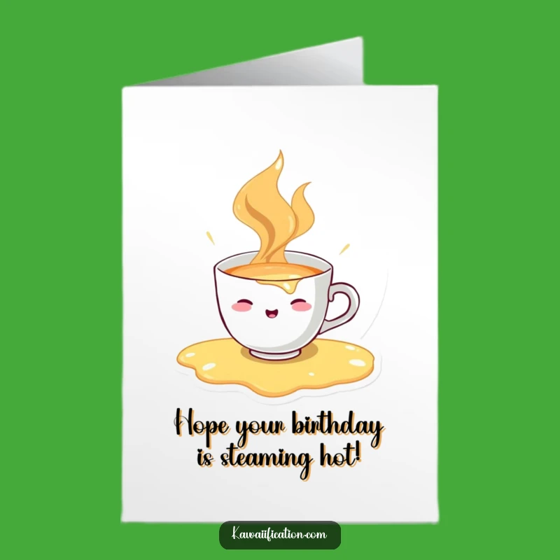 Free Printable Teacup Spill Card: Hilarious Birthday Download for Fun