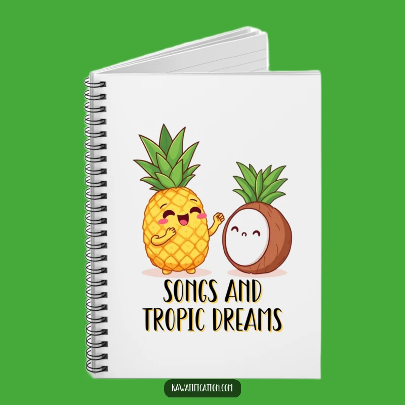 Funny Pineapple Opera Notebook: Hilarious Tropical Journal Gift