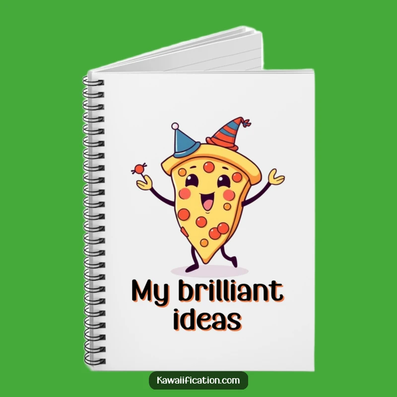 Funny Pizza Juggling Journal: Hilarious Notebook for Party Ideas and Recipes
