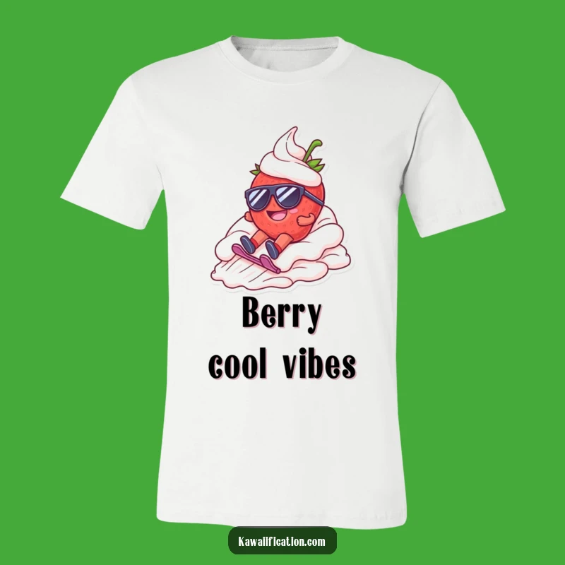 Funny Strawberry Sloth Shirt: Comical Summer Tee, Perfect Humorous Gift