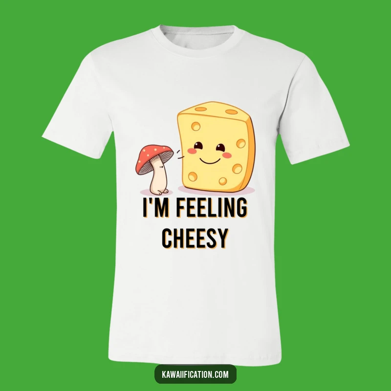 Funny Shy Mushroom T-Shirt: Wear Your Quirky Charm!