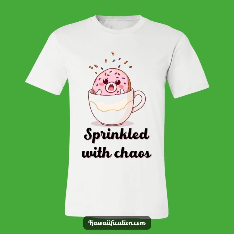 Funny Donut Coffee Fall Shirt: Comical Breakfast Tee, Perfect Humorous Gift