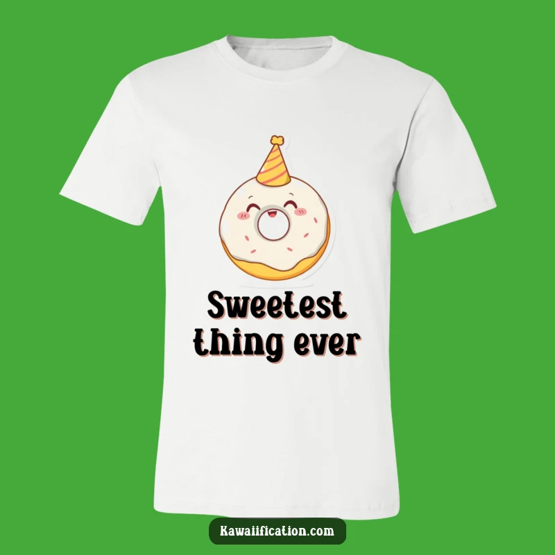 Funny Donut Party T-Shirt: Hilarious Sweet Apparel for Celebration Lovers