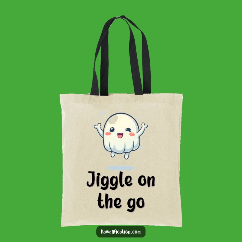 Funny Wobbly Jelly Tote Bag: Carry Your Essentials with Bouncy, Humorous Style